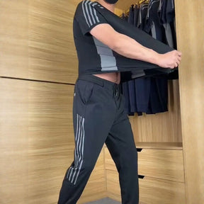 Conjunto Esportivo UltraMotion™ com Tecido Ultra-Elástico e Design Minimalista / Liberdade Total de Movimento!