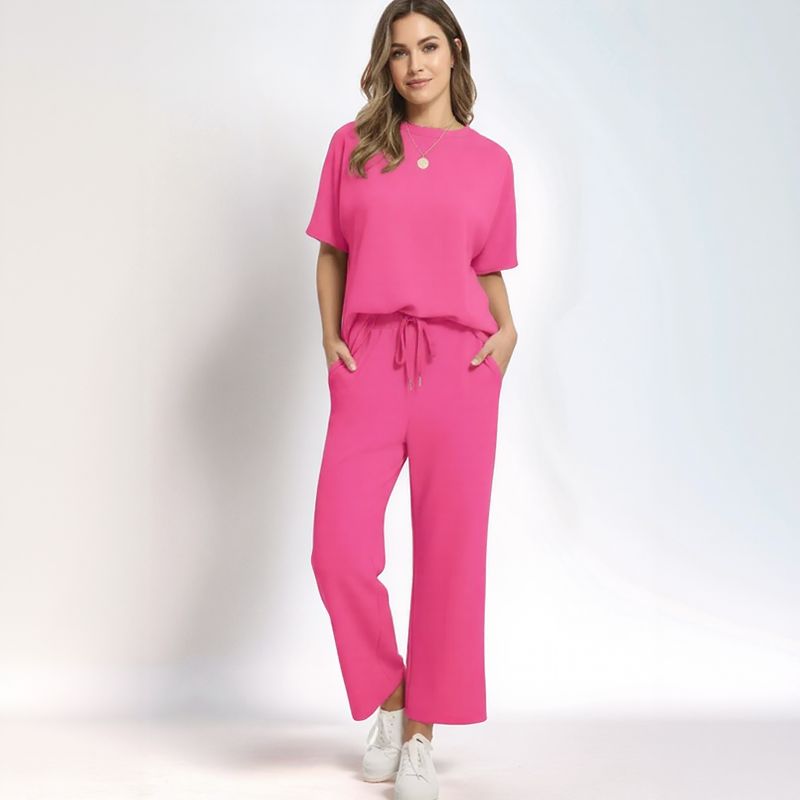 Conjunto DonnaGringa™ em Algodão Leve com Caimento Solto / Leveza Suave e Caimento Natural Que Não Marca!