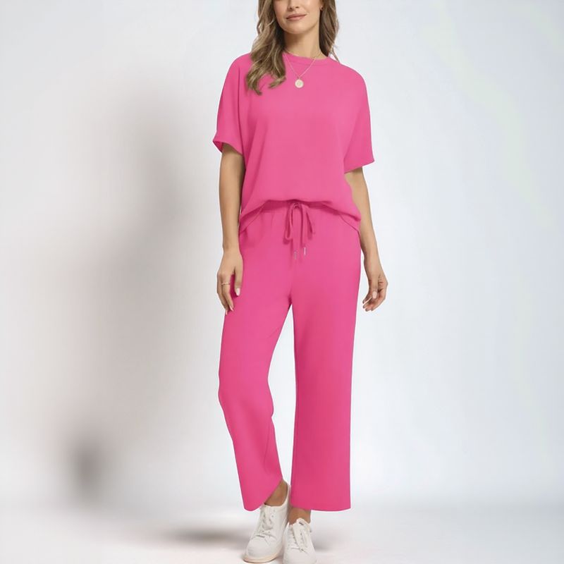 Conjunto DonnaGringa™ em Algodão Leve com Caimento Solto / Leveza Suave e Caimento Natural Que Não Marca!