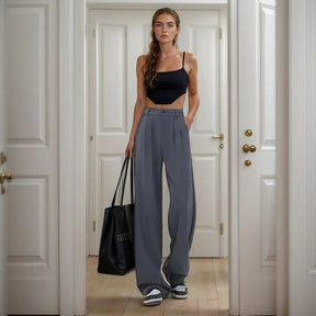 Calça Naomi™ em Viscose Premium com Toque de Modal / Porque Você Merece Conforto com Estilo Refinado!