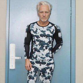 Conjunto Esportivo IronMan™ com Camiseta, Calça e Shorts de Compressão / Performance Máxima e Estilo Militar para Treinos Sem Limites!