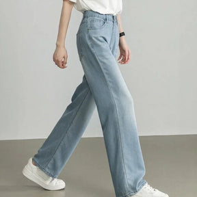 Calça Jeans Meghan™ com Modelagem Relax Premium / A Mais Soltinha, Leve e Versátil que Você Vai Vestir!