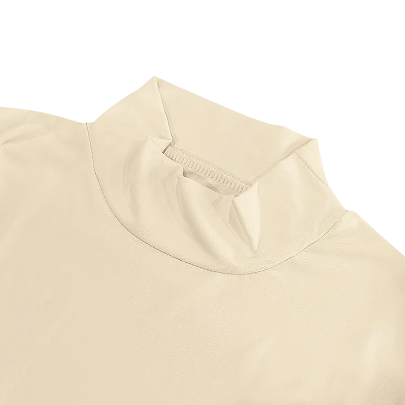 [COMPRE 1 LEVE 3] Camiseta St. Moritz™ com Gola Alta e Design Clean / Minimalismo Refinado para Homens de Presença!