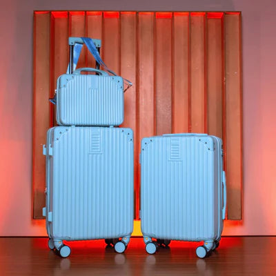 Kit Mala Premium de Viagem 10kg + 23kg com Frasqueira de Brinde